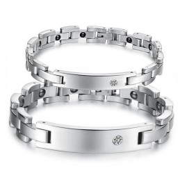 Große Auswahl An Gesundheits-Titan-Armbändern Für Liebhaber