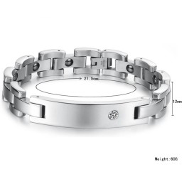 Große Auswahl An Gesundheits-Titan-Armbändern Für Liebhaber