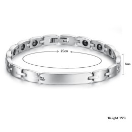 Große Auswahl An Gesundheits-Titan-Armbändern Für Liebhaber
