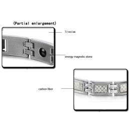 Hochwertiges Titanarmband Für Liebhaber