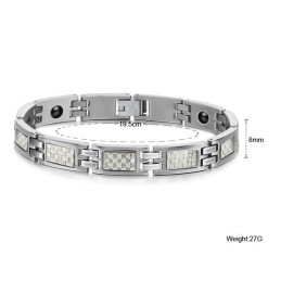 Hochwertiges Titanarmband Für Liebhaber
