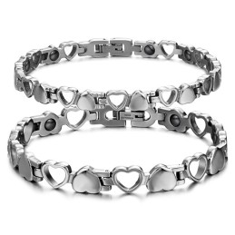 Der König Der Menge Hohl Sweetheart Titan Armband Für Liebhaber