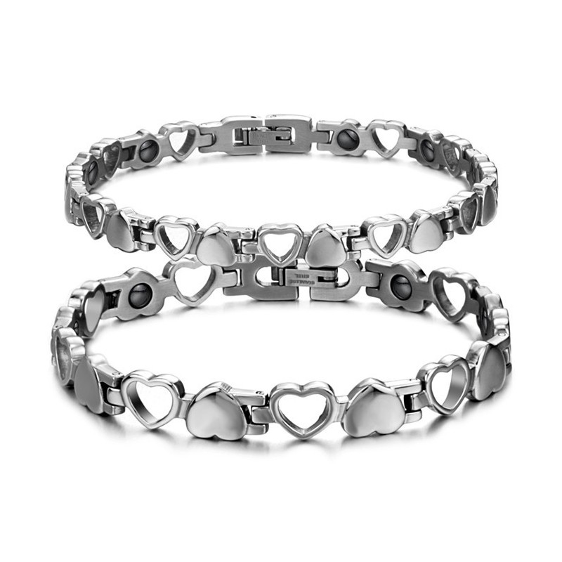 Der König Der Menge Hohl Sweetheart Titan Armband Für Liebhaber Der König Der Menge Hohl Sweetheart Titan Armband Für Liebhaber