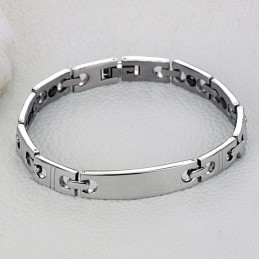Stabiles, Hochwertiges Anti-Ermüdungs-Titanarmband Für Liebhaber