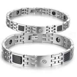 Stabiles Qualitäts-Gesundheits-Titan-Armband Für Liebhaber