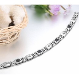Stabiles Qualitäts-Gesundheits-Titan-Armband Für Liebhaber