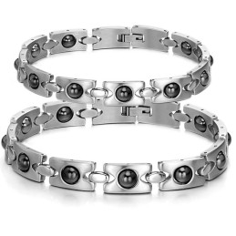 Zuverlässiges Anti-Ermüdungs-Titanarmband Für Liebhaber