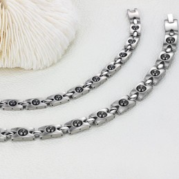 Zuverlässiges Anti-Ermüdungs-Titanarmband Für Liebhaber