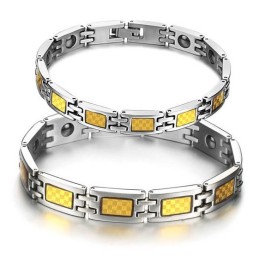 Qualität Und Quantität Garantiert: Anti-Ermüdungs-Titanarmband Für Liebhaber
