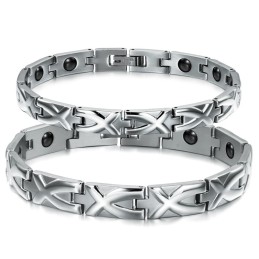 Zuverlässiges, Hochwertiges Anti-Ermüdungs-Titanarmband Für Liebhaber