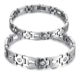 Die Königin Der Qualität Titan Armband Für Liebhaber Mit Strass