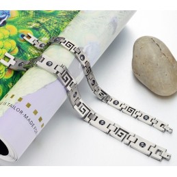 Einfach Zu Verwendendes Klassisches Titanarmband Für Liebhaber
