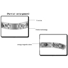 Einfach Zu Verwendendes Klassisches Titanarmband Für Liebhaber