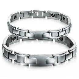 Hochwertiges Titan-Magnetstein-Armband Für Liebhaber