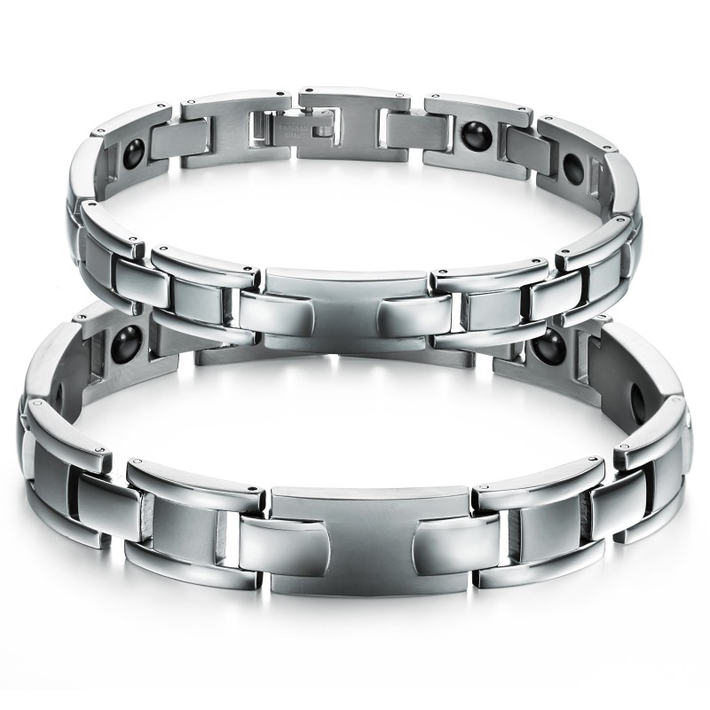 Hochwertiges Titan-Magnetstein-Armband Für Liebhaber Hochwertiges Titan-Magnetstein-Armband Für Liebhaber