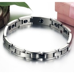 Hochwertiges Titan-Magnetstein-Armband Für Liebhaber