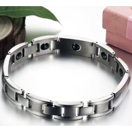 Hochwertiges Titan-Magnetstein-Armband Für Liebhaber