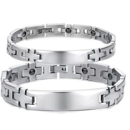 Das King Of Quantity Antifatigue Titanarmband Für Liebhaber
