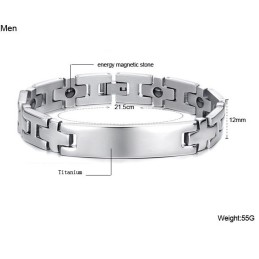 Das King Of Quantity Antifatigue Titanarmband Für Liebhaber