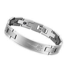 Um Im In- Und Ausland Ein Hohes Ansehen Zu Genießen Titanarmband Für Liebhaber Mit Diamant