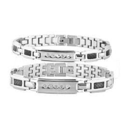 Stabiles Qualitäts-Titan-Lodestone-Armband Für Liebhaber