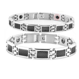 Die Königin Der Qualität Gesundheit Titan Lodestone Armband Für Liebhaber Mit Diamant