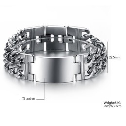 Einfach Zu Verwendendes Titanarmband