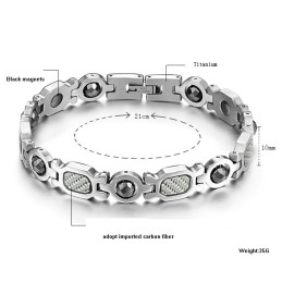 Die Königin Der Hochwertigen Gesundheits-Titan-Magnetstein-Armbänder