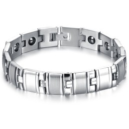 Stabiles, Hochwertiges Anti-Ermüdungs-Armband Aus Titan-Magnetstein Für Männer