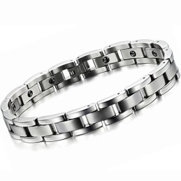 Große Auswahl An Titan-Magnetstein-Armbändern Für Die Männliche Gesundheit