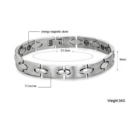 Die Königin Der Qualitätsgesundheit Titanarmband
