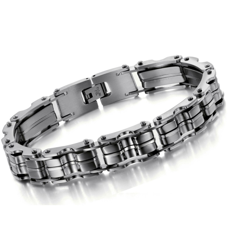 Hochwertiges Klassisches Titanarmband Für Männer Hochwertiges Klassisches Titanarmband Für Männer
