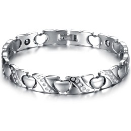 Qualität Und Quantität Garantiert Sweetheart Titan Armband Mit Diamant