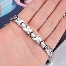 Qualität Und Quantität Garantiert Sweetheart Titan Armband Mit Diamant