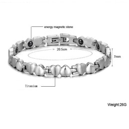 Komplett In Spezifikationen Sweetheart Titan Armband