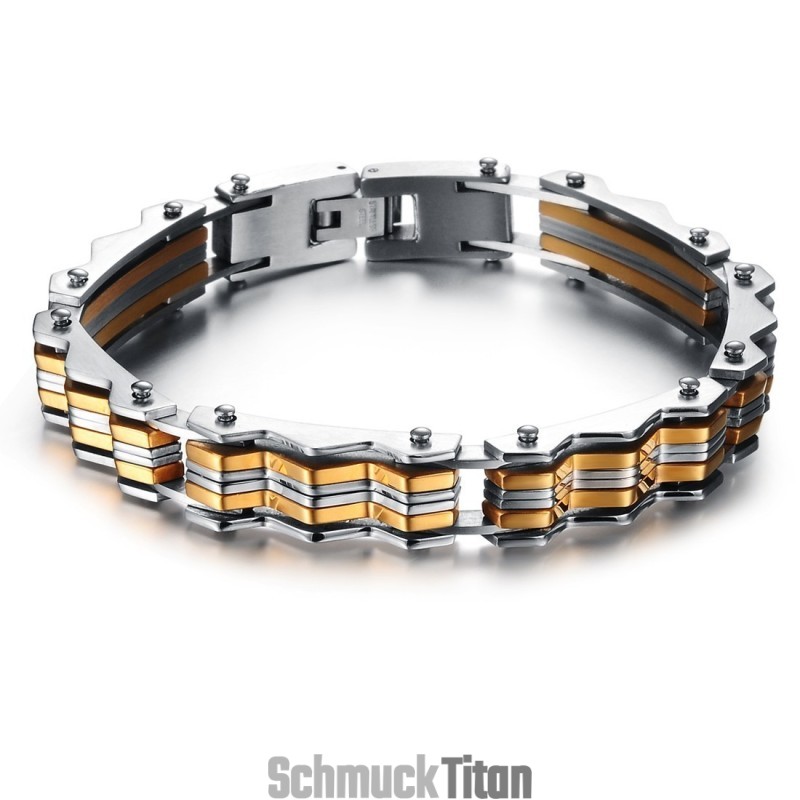 Stabiles Qualitäts-Titanarmband Für Männer