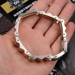 Stabiles Qualitäts-Titanarmband Für Männer