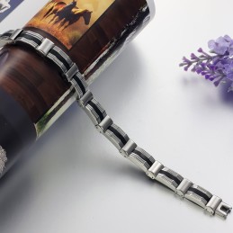Eine Lange Geschichte: Männliches Titanarmband
