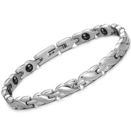 Einfach Zu Verwendendes Titan-Magnetstein-Armband Für Die Weibliche Gesundheit