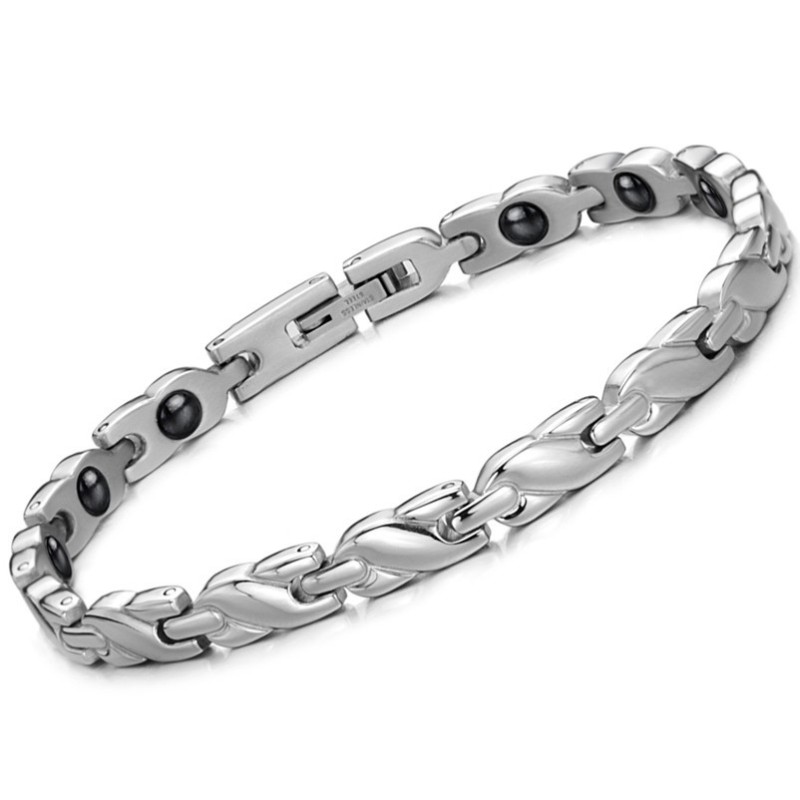 Einfach Zu Verwendendes Titan-Magnetstein-Armband Für Die Weibliche Gesundheit Einfach Zu Verwendendes Titan-Magnetstein-Armband Für Die Weibliche Gesundheit