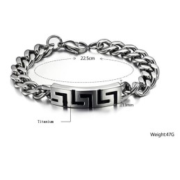 Die Königin Der Qualität Herren Great Wall Titan Armband