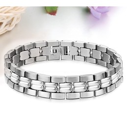 Prägnantes Titanarmband Für Männer Mit Garantierter Qualität Und Quantität