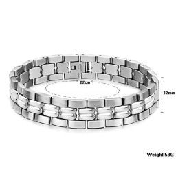 Prägnantes Titanarmband Für Männer Mit Garantierter Qualität Und Quantität