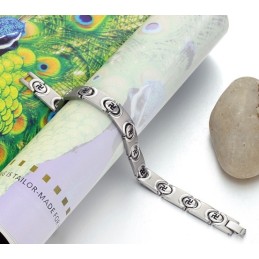 Hochwertiges Herrenarmband Aus Titan