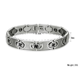 Hochwertiges Herrenarmband Aus Titan