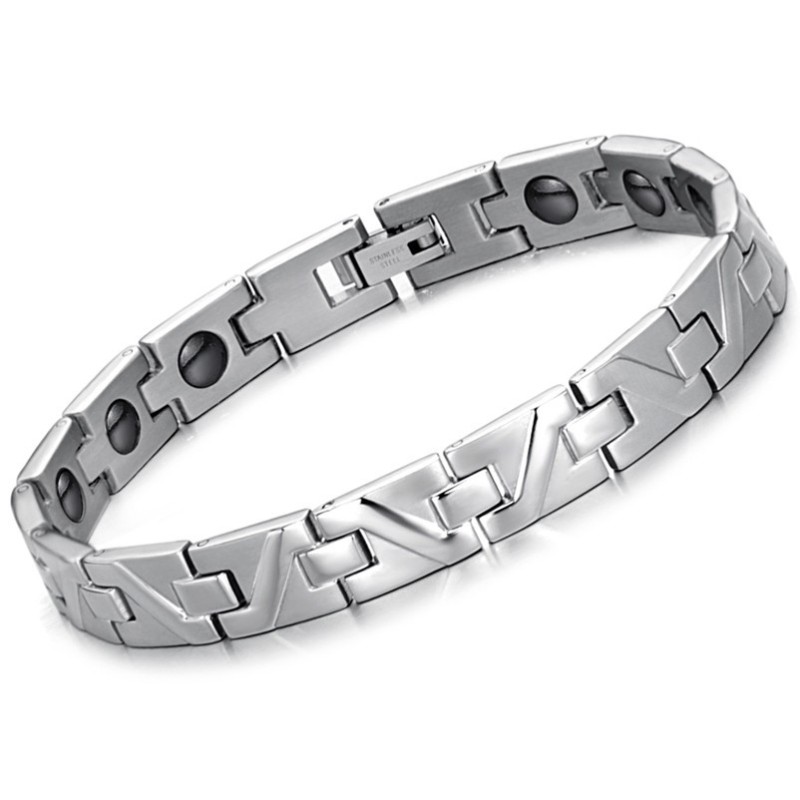 Einfach Zu Verwendendes Anti-Ermüdungs-Titan-Magnetstein-Armband Einfach Zu Verwendendes Anti-Ermüdungs-Titan-Magnetstein-Armband