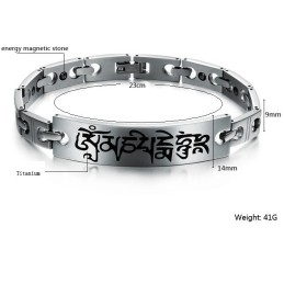 Die Königin Der Qualität Für Die Männliche Gesundheit, Titan-Magnetstein-Armband
