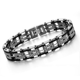 Hochwertiges Herrenarmband Aus Titan