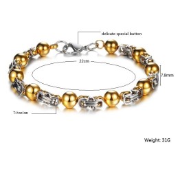 Zuverlässiges Titanarmband Für Männer