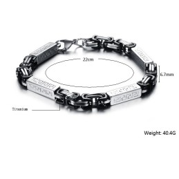 Bekannt Für Sein Hochwertiges Herrenarmband Aus Titan
